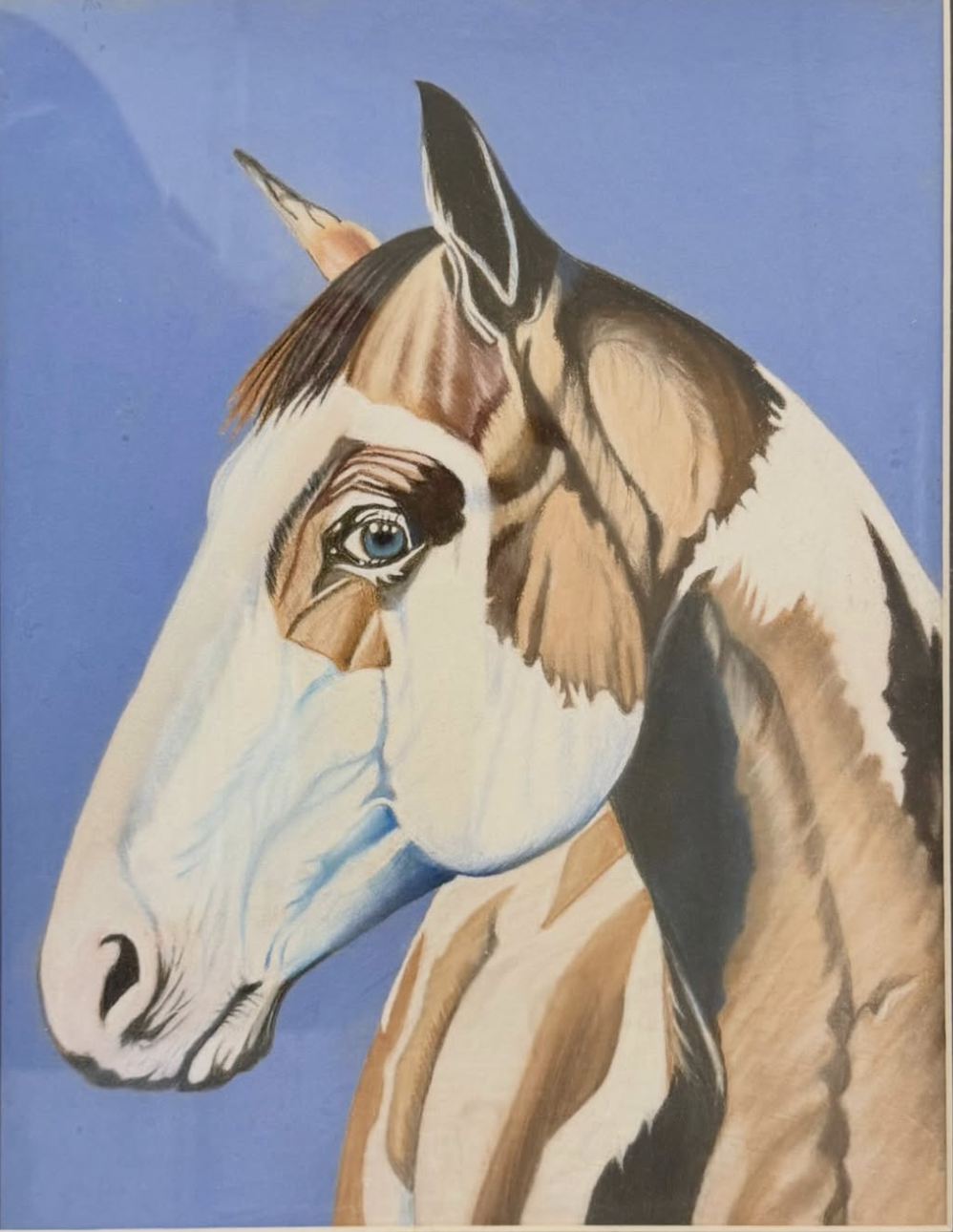 Wall Eye, drawing by Fulton Allem