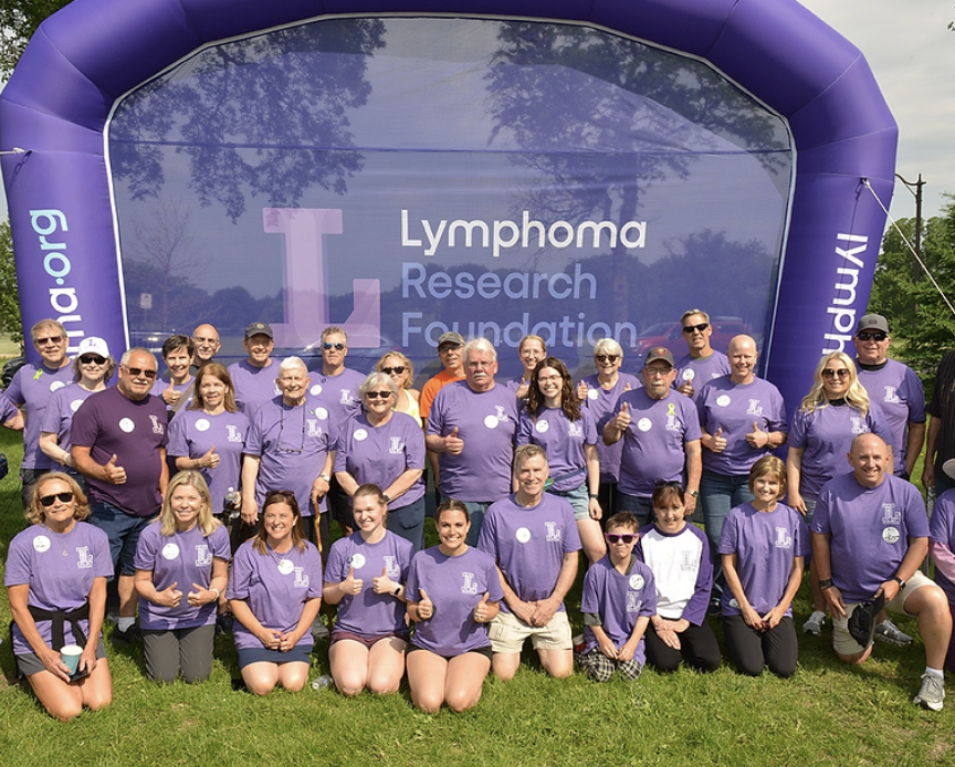 Fulton Allem at a leukemia charity golf event