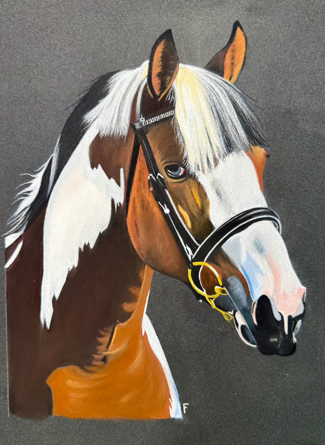 Snaffle and Flash, drawing by Fulton Allem